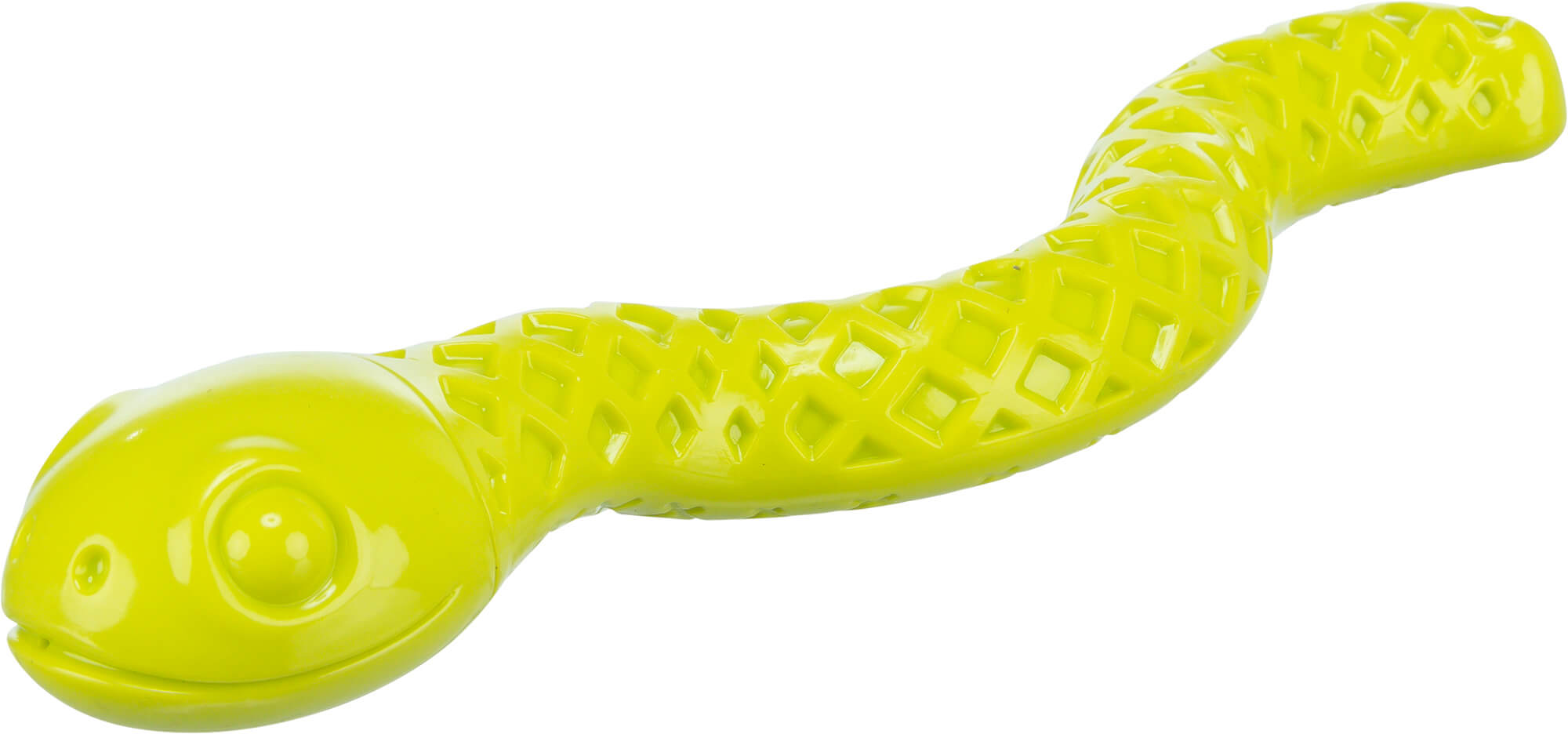 Игрушка для собак Snack Snake, TPR, 27 cm, green