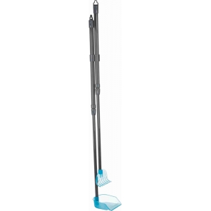 Kühvel rehaga, 57-102 cm, hall/sinine