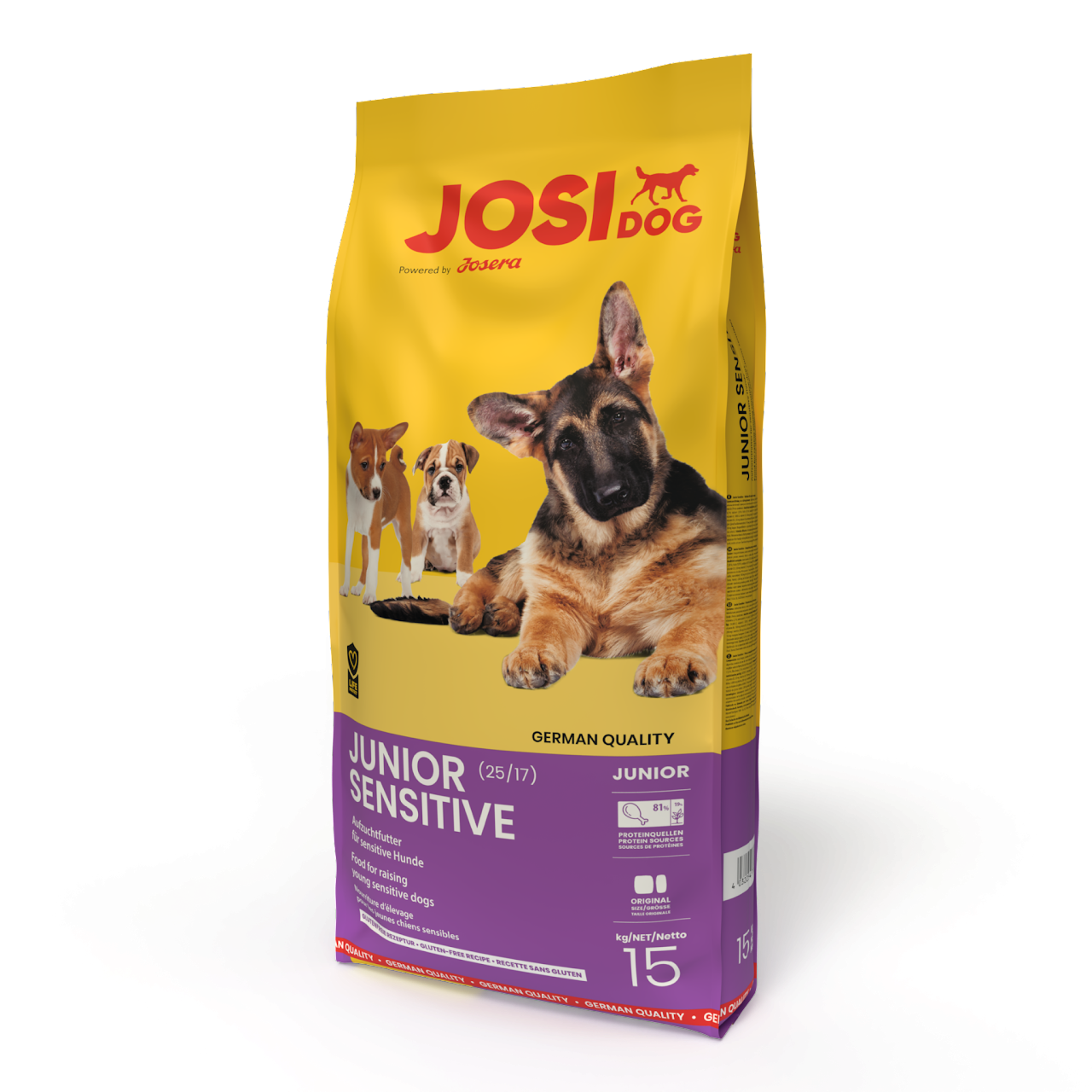 JosiDog Junior Sensitive 15kg