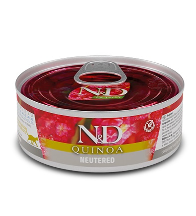 Farmina N&D Quinoa Cat Neutered Pork 80g