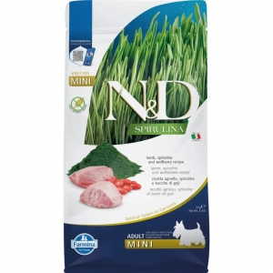 Farmina N&D Spirulina Dog Wolfberry&Lamb Mini 2kg