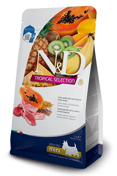 Farmina N&D Tropical Selection Dog Lamb/Spelt/Oats Adult Mini 1,5kg