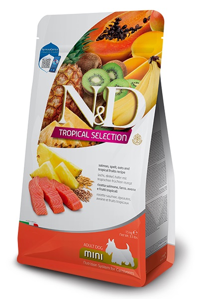 Farmina N&D Tropical Selection Dog Salmon/Spelt/Oats Adult Mini 1,5kg