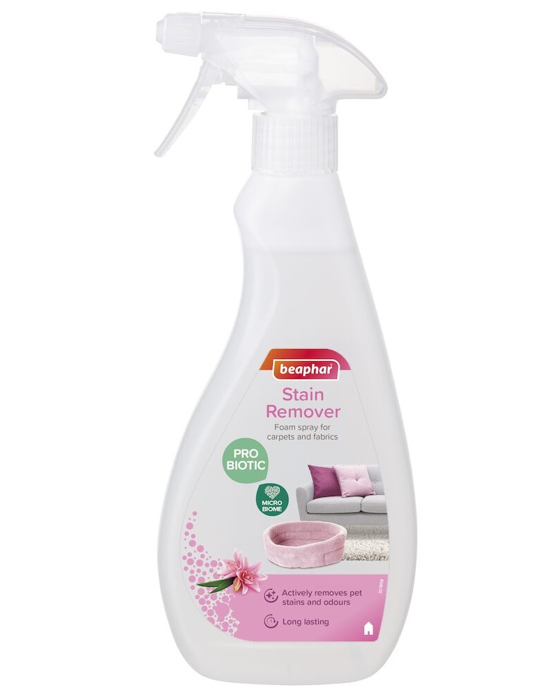 Beaphar Pro Biotic Stain Remover 500ml, pleki-ja lõhnaeemaldi