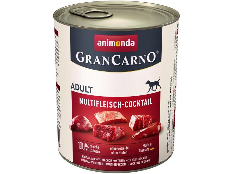 ANIMONDA GranCarno Dog Adult lihakokteil 800g