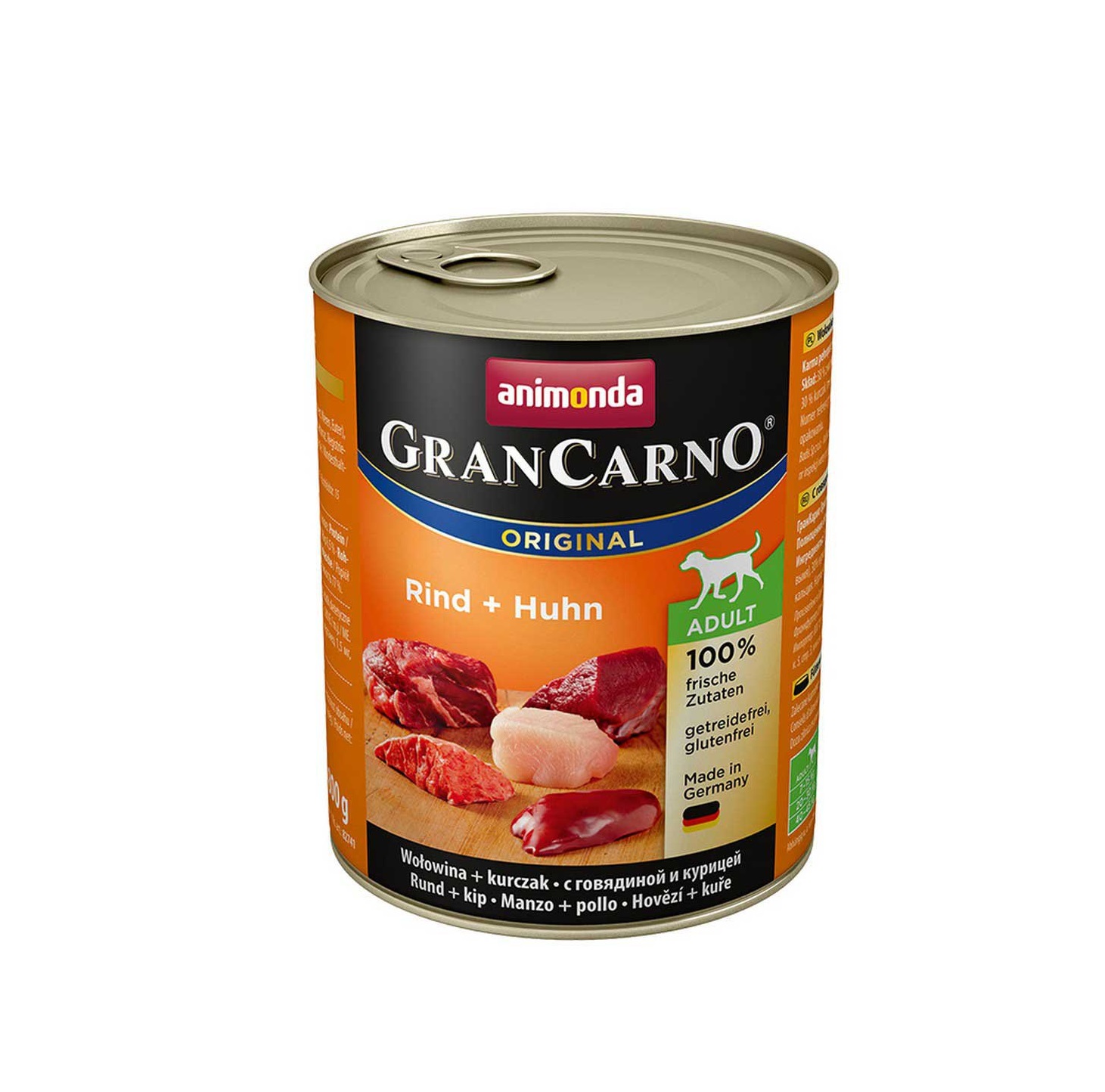 ANIMONDA GranCarno Dog Adult loomaliha+kana 800g