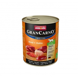 ANIMONDA GranCarno Dog Adult loomaliha+kana 800g