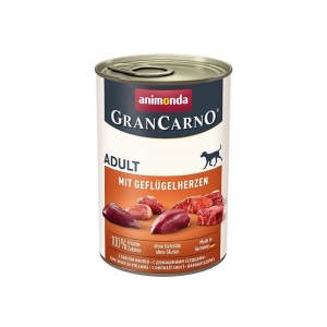 ANIMONDA GranCarno Dog Adult kodulinnu südametega 400g