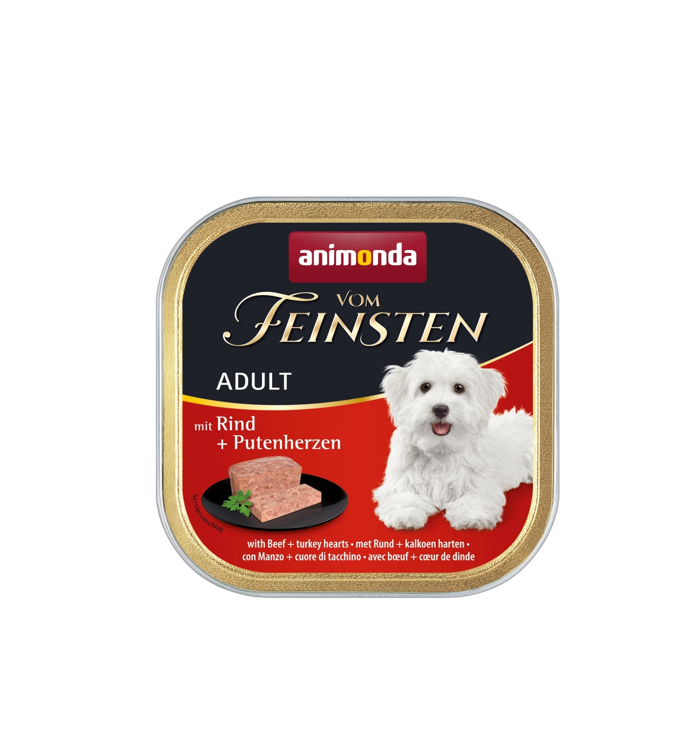 ANIMONDA VF Dog Adult loomaliha+kalkunisüda 150g