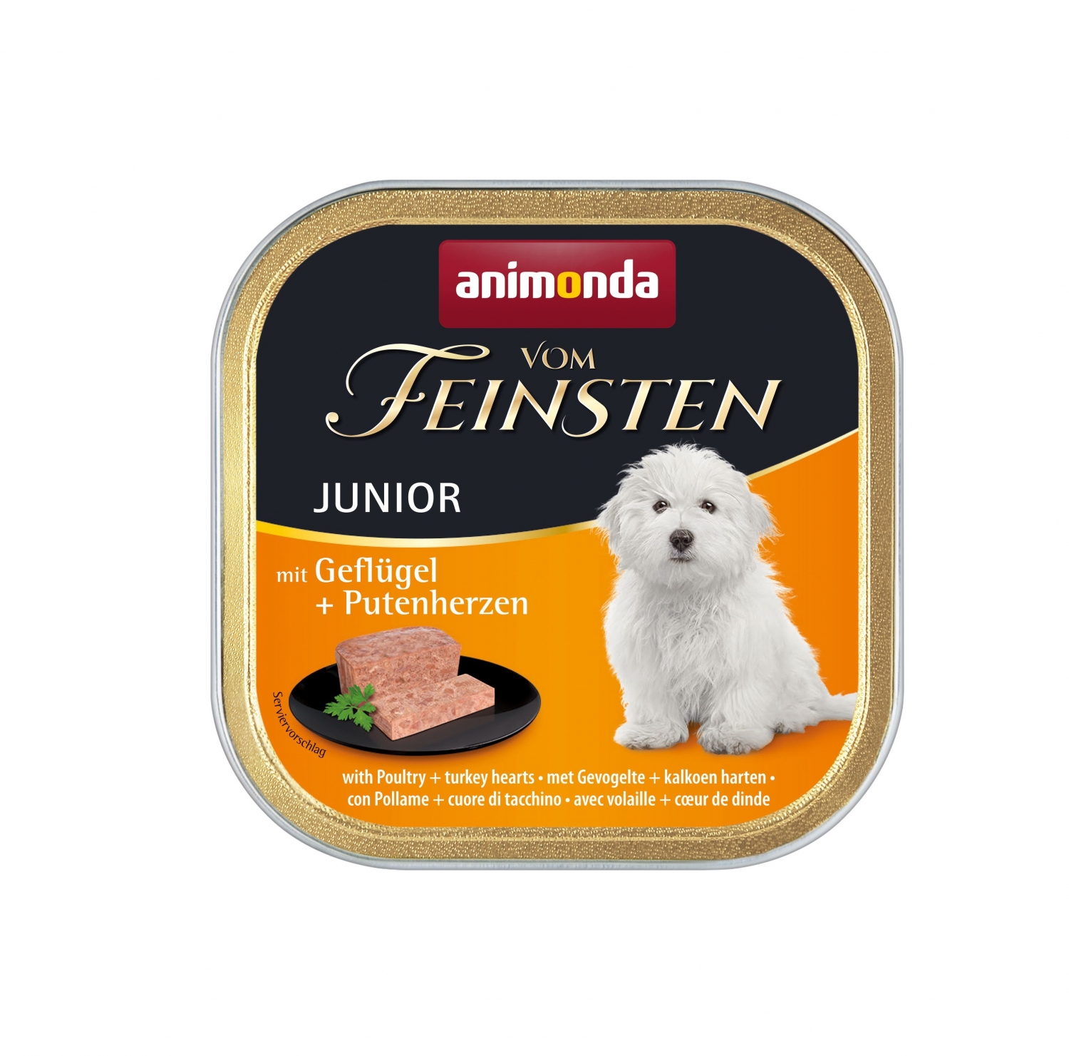 ANIMONDA VF Dog Junior linnuliha+kalkunisüda 150g