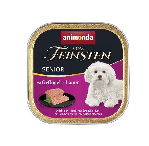 ANIMONDA VF Dog Senior linnuliha+lammas 150g