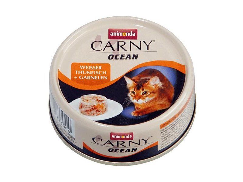 ANIMONDA Carny Ocean Cat tuunikala+krevett 80g