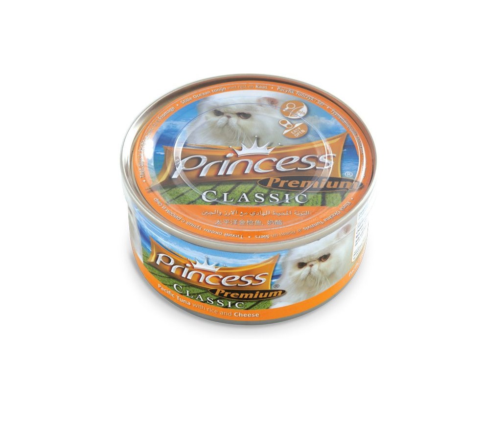 Princess Premium Classic Cat tuunikala/riis/juust 170g