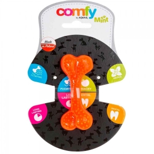 COMFY Dog närimislelu kont 8,5cm oranž