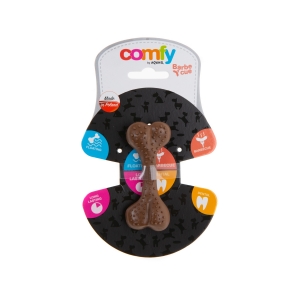 COMFY Dog närimislelu kont 8,5cm pruun