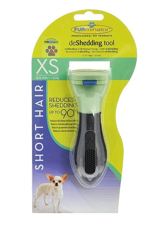 FURminator Short Hair deShedding Tool XS Toy Dog