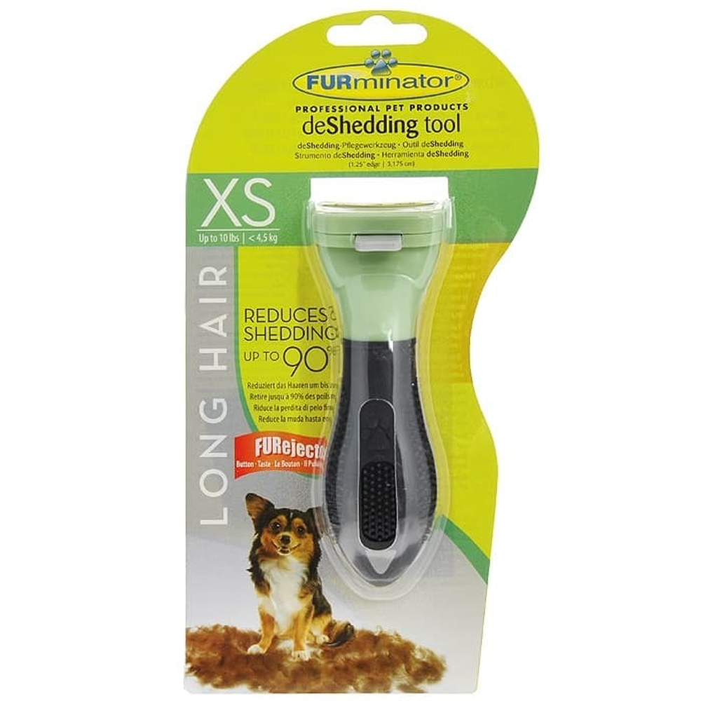 FURminator Long Hair deShedding Tool XS Toy Dog