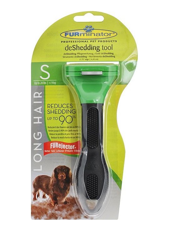 FURminator Long Hair deShedding S Dog