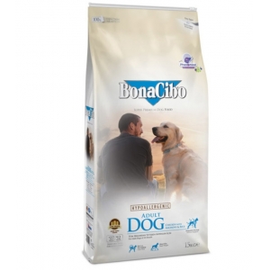 BonaCibo Dog Adult kana, anšoovise ja riisiga 15kg