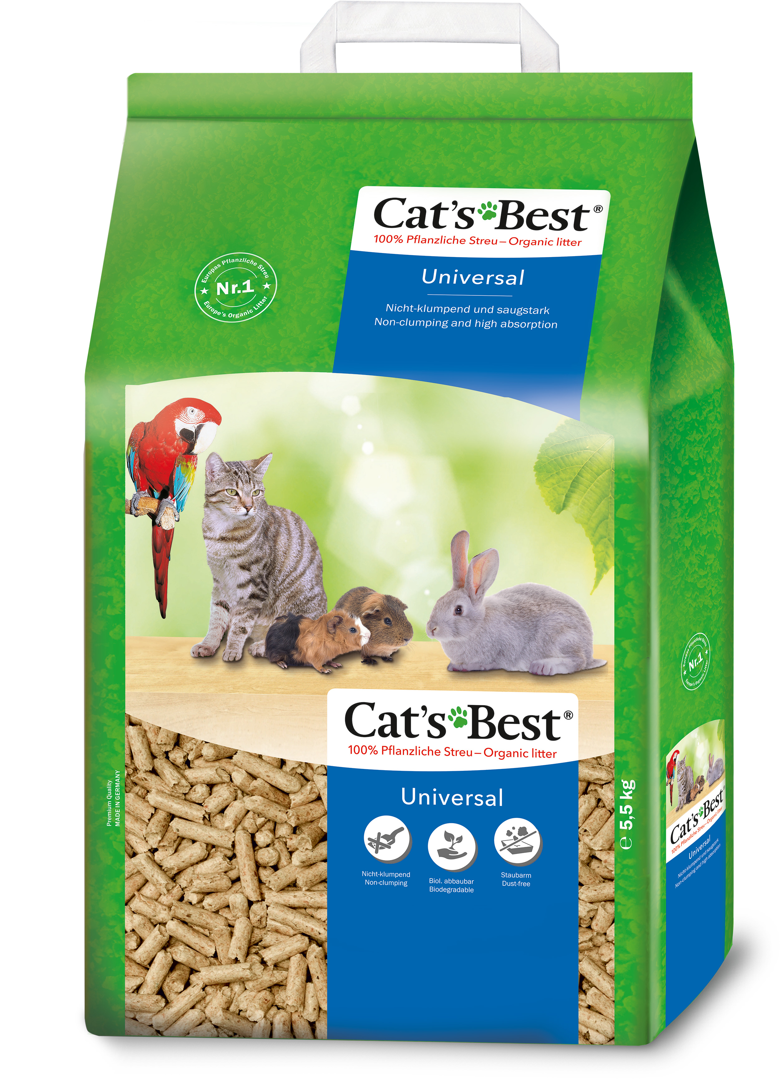 Cat's Best Universal allapanu lemmikloomadele 10L 5,5kg