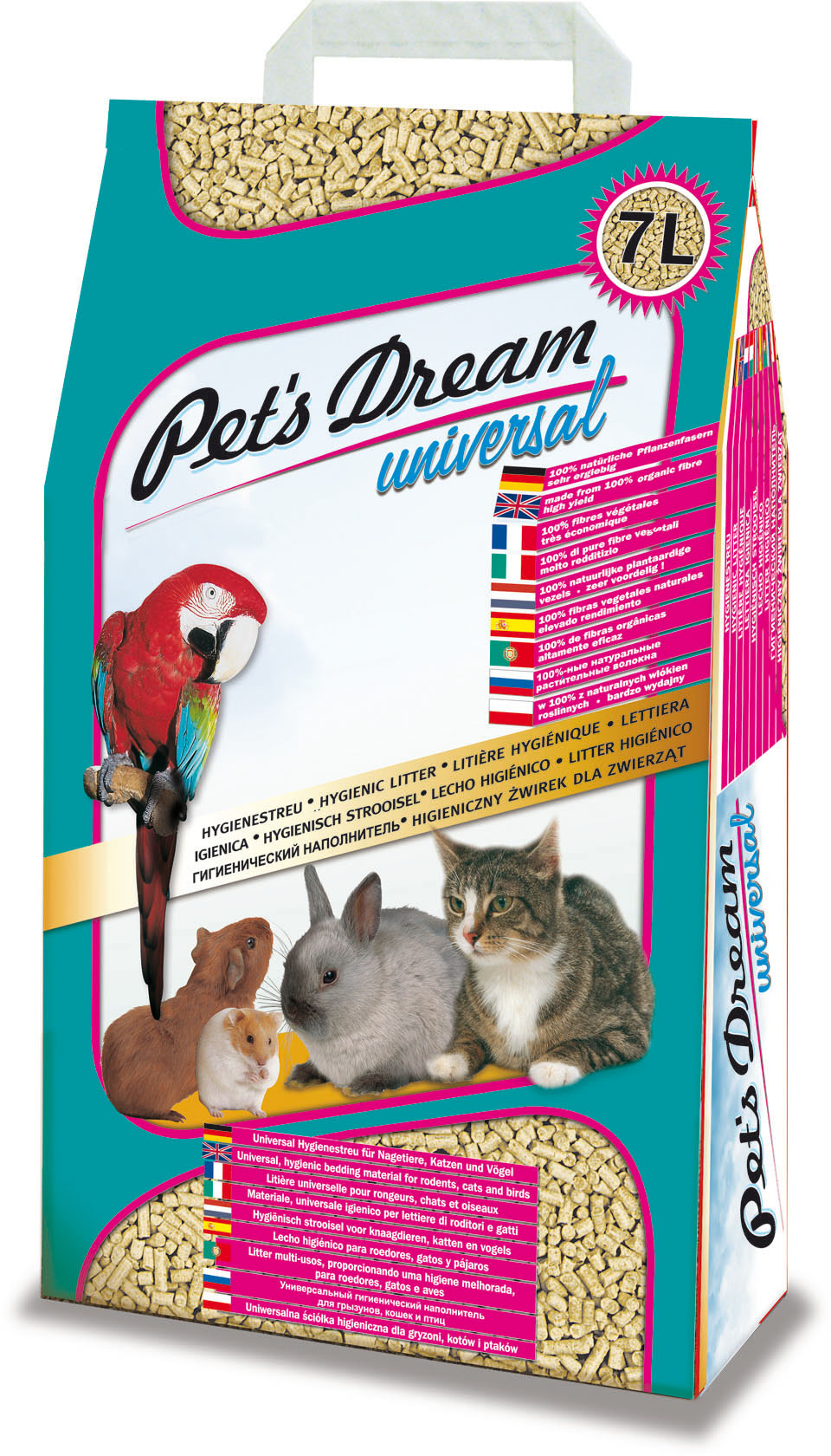 Pet&apos;s Dream Universal puidugraanulid 7L