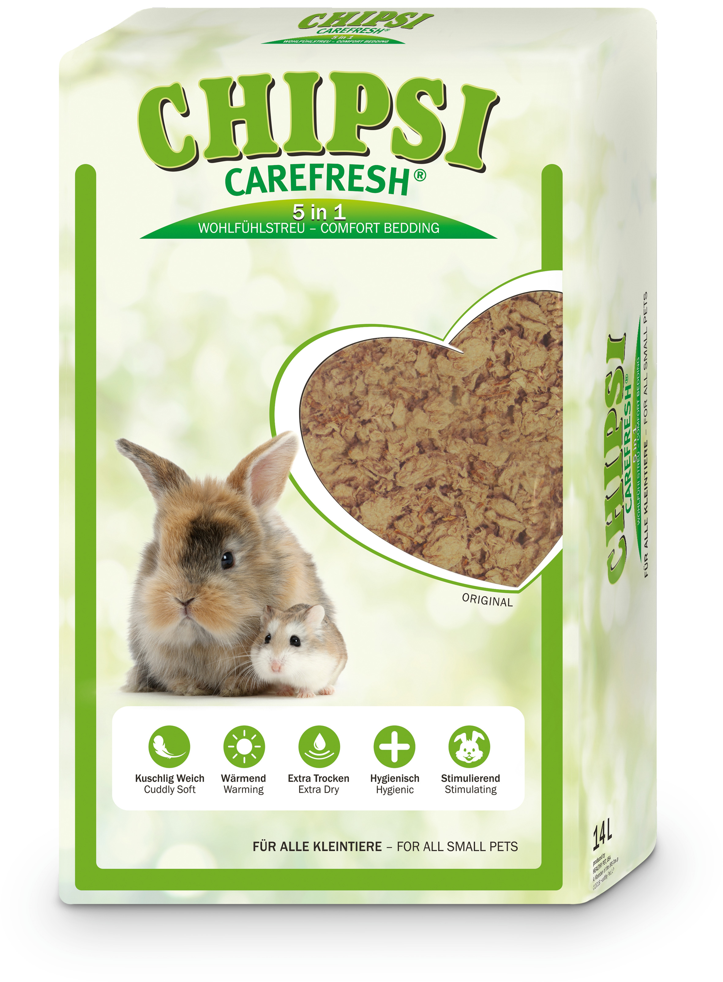 Chipsi Carefresh Original tselluloosist allapanu 14L