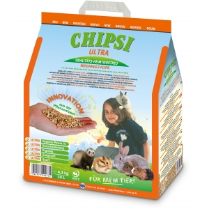 Chipsi Ultra puidugraanulid 10L 4,3kg