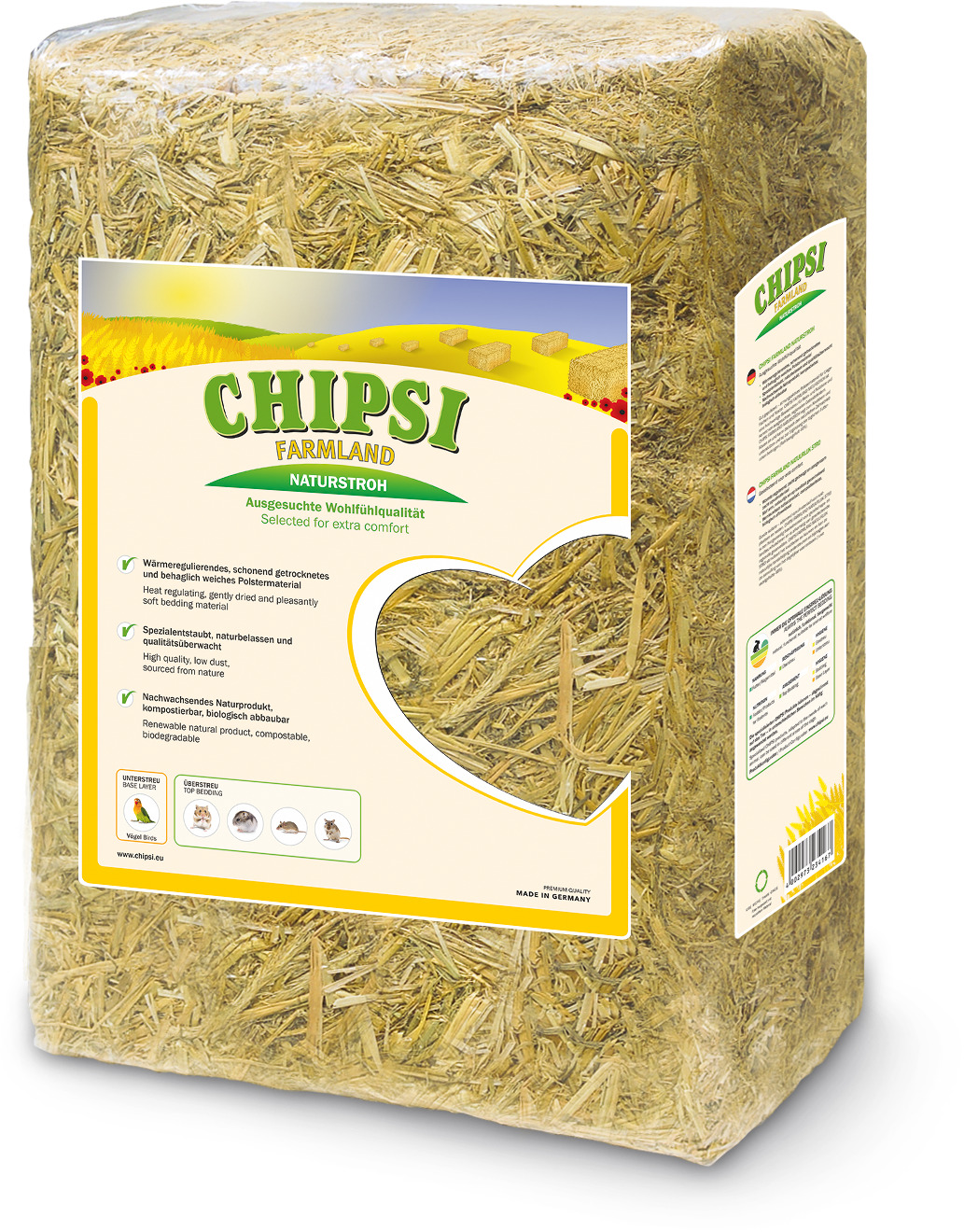 Chipsi Farmland õlgedest allapanu 4kg