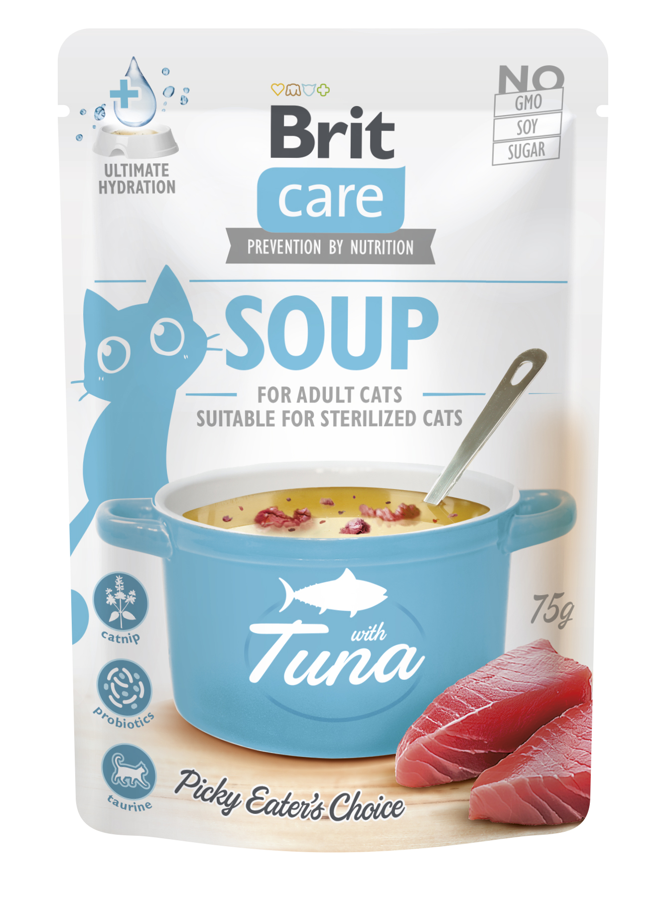 Brit Care Soup with Tuna tuunikalasupp kassidele 75g