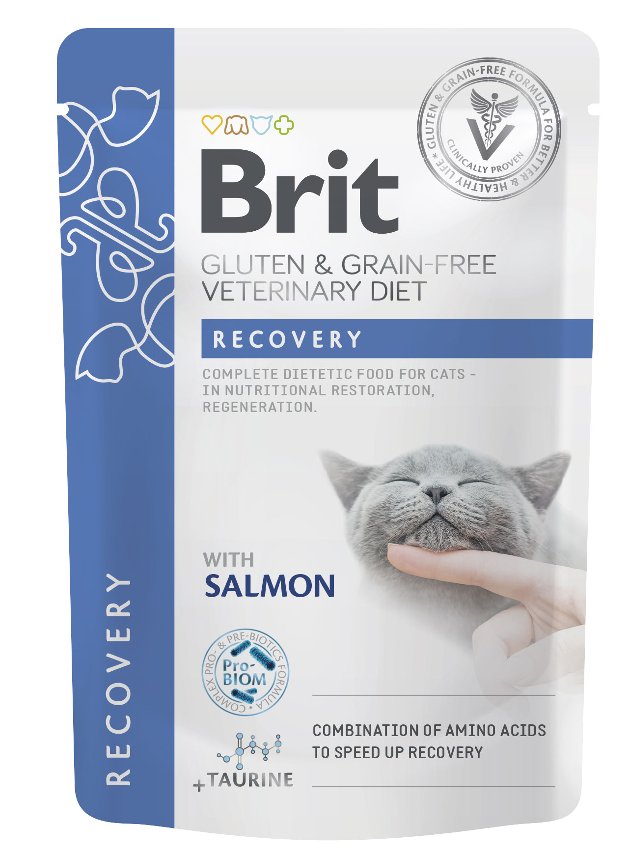 Brit Veterinary Diet Recovery märgtoit kassidele 85g