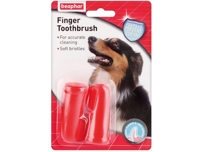 Beaphar Toothbrush Finger N2, näpuotsa hambaharjad