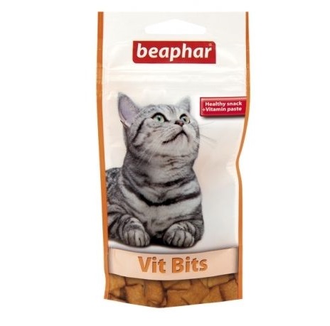 Beaphar Vit-Bits vitamiinipastaga kassimaius 35g, 75tk