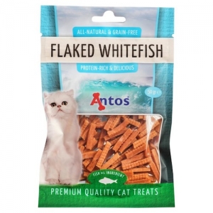 Antos Flaked Whitefish valgekalaga kassimaius 50g