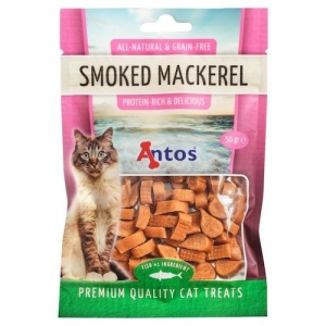 Antos Smoked Mackerel makrelliga kassimaius 50g