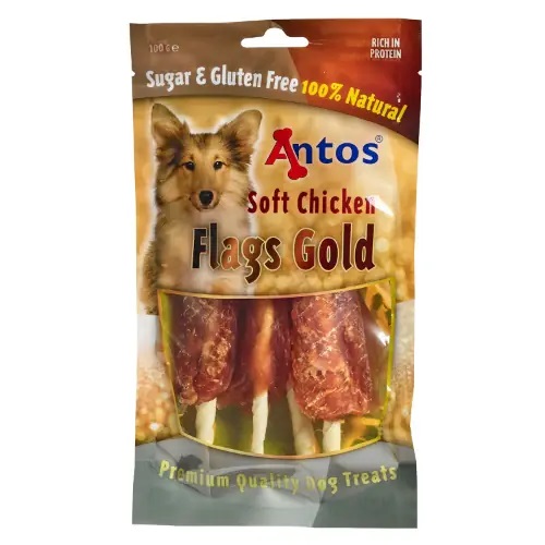 Antos Flags Gold kanaga koeramaius 100g