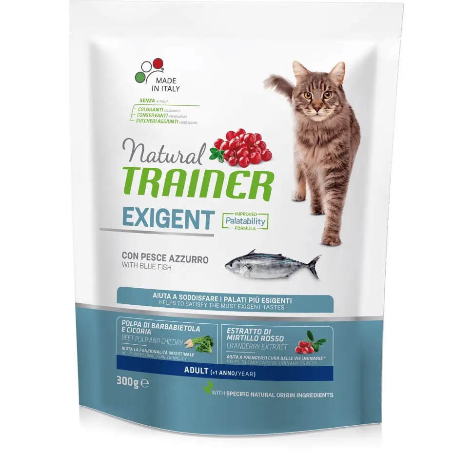 Trainer Natural Cat Exigent Adult Blue Fish 300g