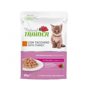 Trainer Kitten&Young Turkey Busta 85g konserv