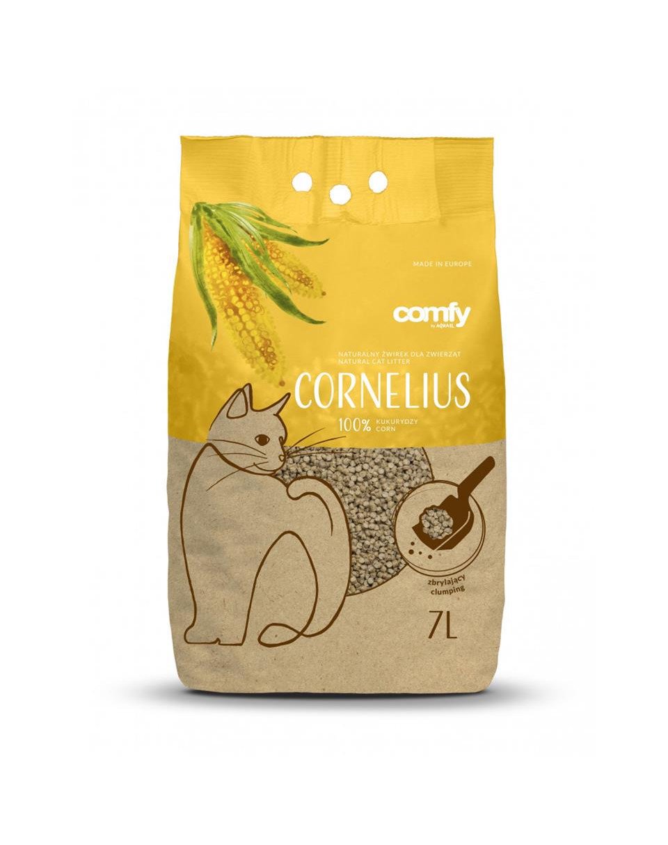 Comfy Cornelius Natural maisiliiv kassidele 7L