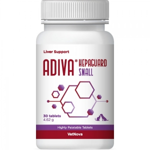 VetNova ADIVA Hepaguard SMALL N30 (1tbl/7,5kg) (maksafn. toetamiseks)