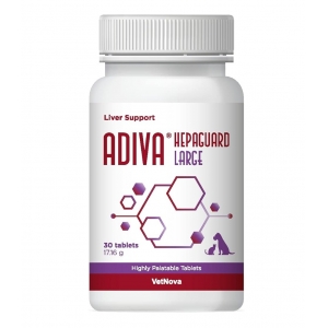 VetNova ADIVA Hepaguard LARGE N30 (1tbl/30kg) (maksafn. toetamiseks)