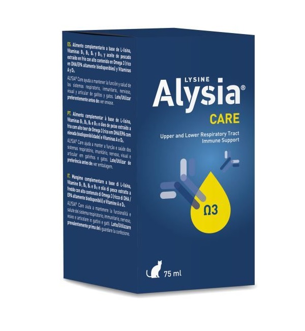 VetNova ALYSIA Care 75ml (lüsiiniga söödalisand kassidele)