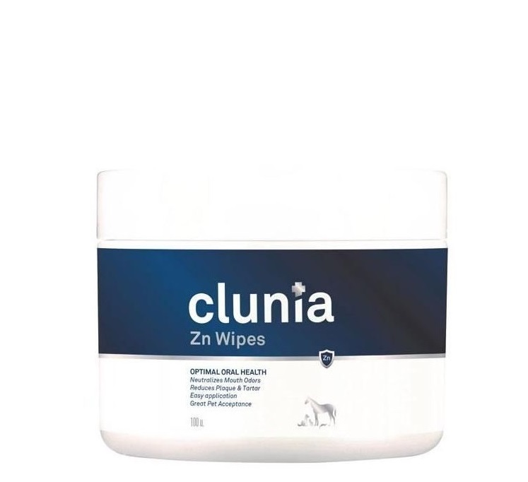 VetNova CLUNIA Zn Wipes N100 (suuhügieeni lapid)