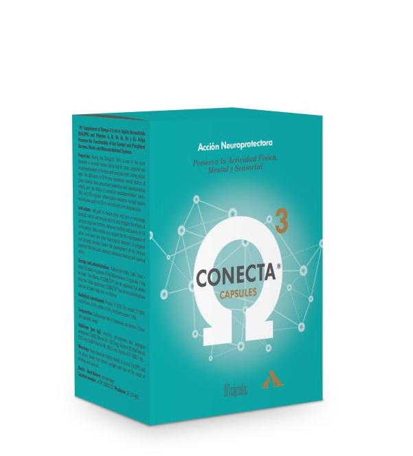 VetNova CONECTA 80 Capsules (täiendsööt närvi/lihaste toetuseks)