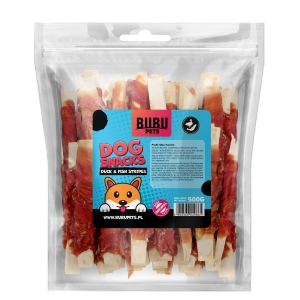 Bubu Pets koeramaius pardi ja kalaga ribad 500g