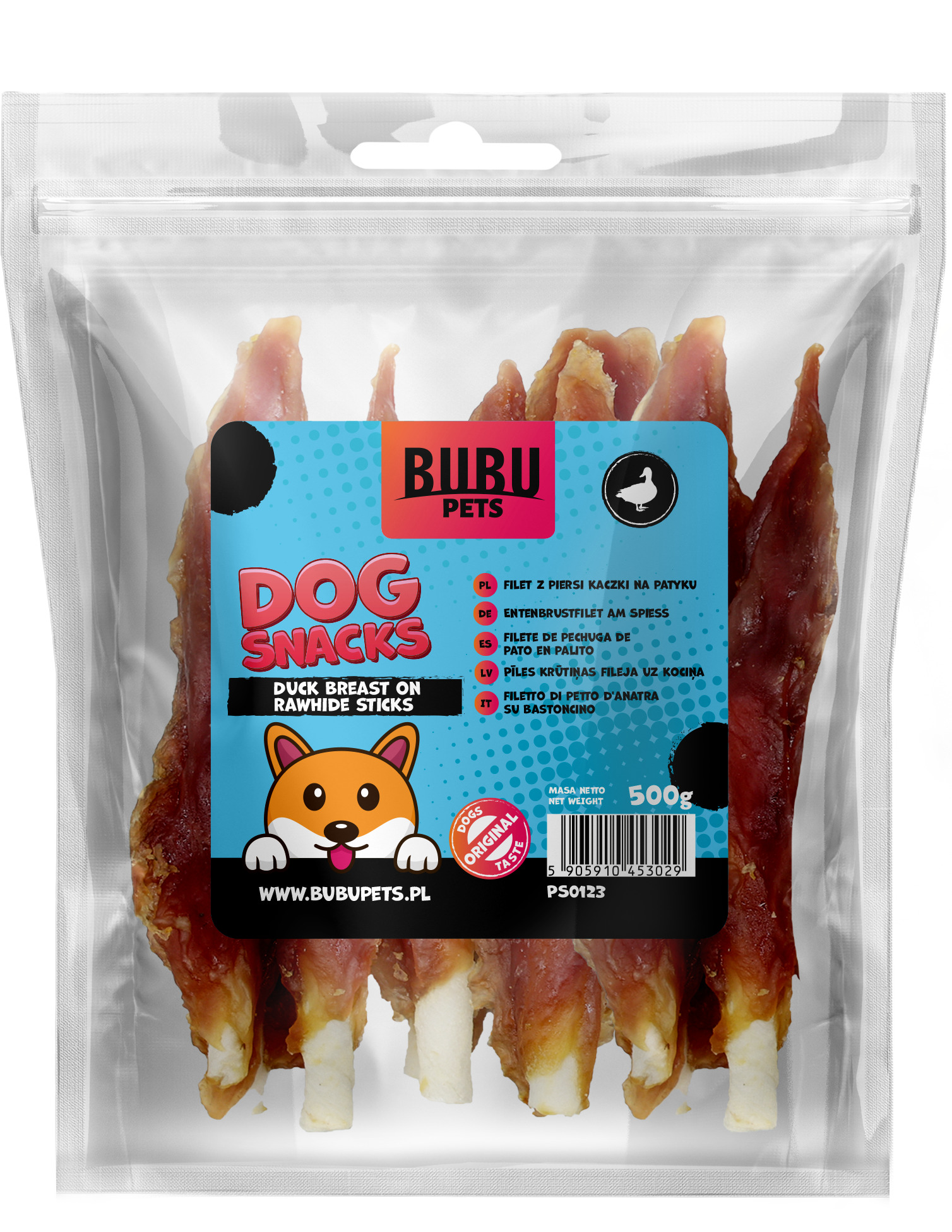 Bubu Pets koeramaius pardi rinnafilee toornahapulgal 500g