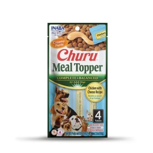 Inaba Churu Meal Topper Kana ja juust koertele 4x14g