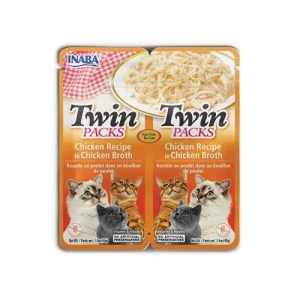 Inaba Twin Packs Broth Kana maiustus kassile 2x40g