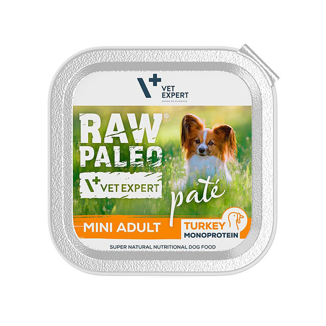 RAW PALEO KOERA MINI KALKUNIPASTEET 150G