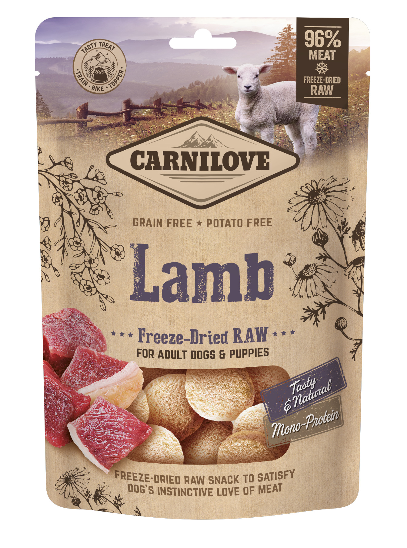 Carnilove külmkuivatatud maius Lamb koertele 60g