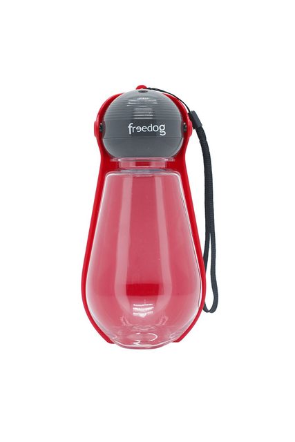 Freedog koera veepudel Ovi 400ml, punane